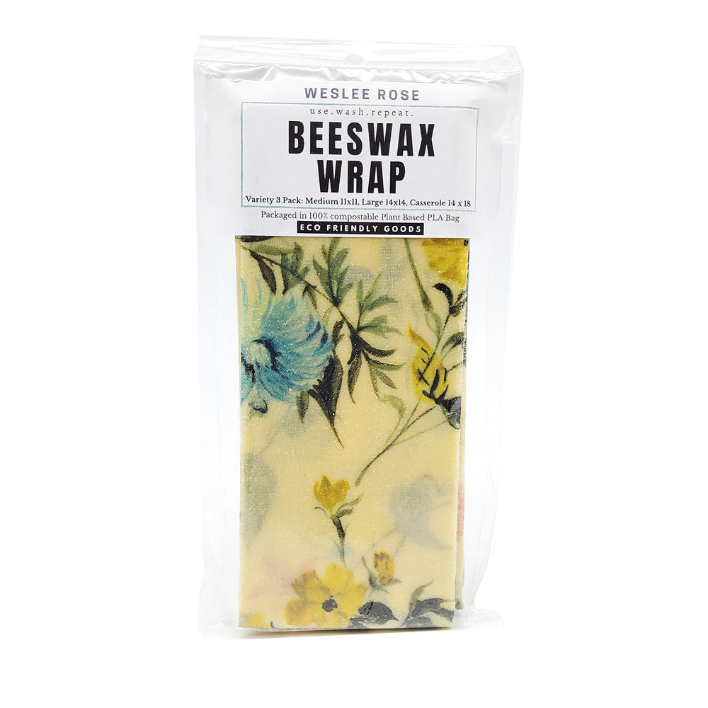 Beeswax Wrap Floral Variety Pack #3
