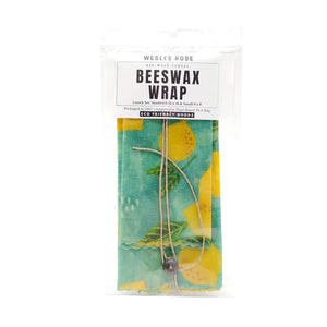Beeswax Wrap Lemon Lunch Set