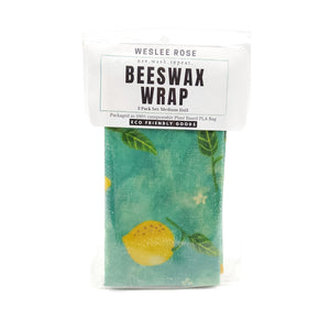 
            
                Load image into Gallery viewer, Beeswax Wrap Lemon Medium Pack
            
        