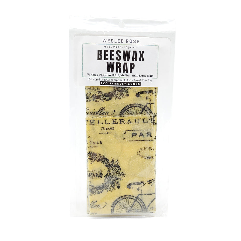 Beeswax Wrap Parisian Variety Pack #2