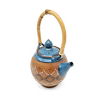 Blue and Brown Teapot