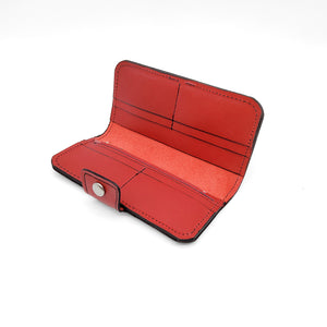 
            
                Load image into Gallery viewer, Large Red Leather Wallet
            
        