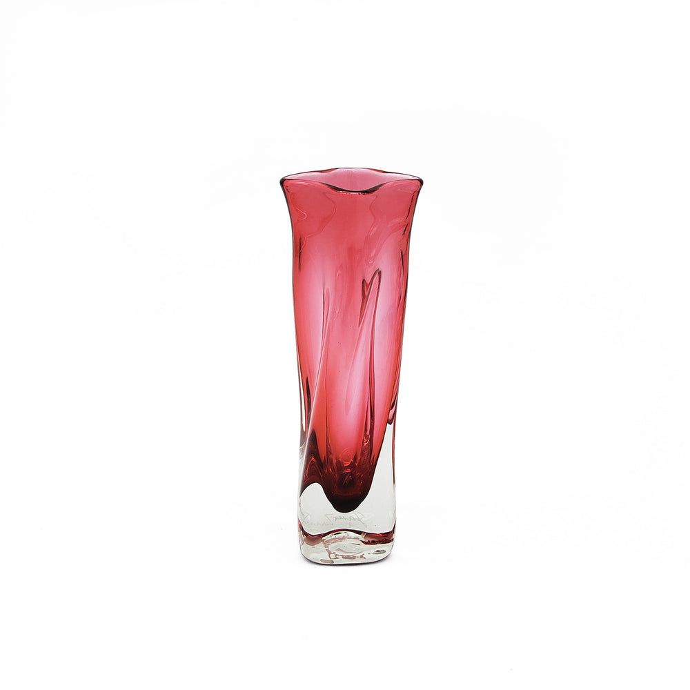 Fuchsia Twister Small Vase