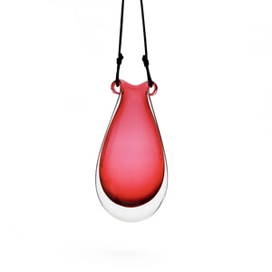 Ruby Amphora Mini Hanging Vase