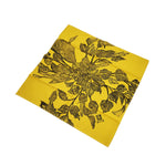 Mustard Yellow Moth and Birch Napkin Set