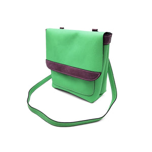 Seafoam Green Messenger Bag