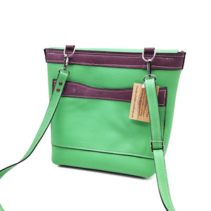 Seafoam Green Messenger Bag