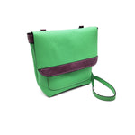 Seafoam Green Messenger Bag