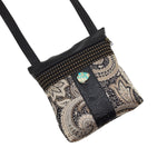 Vegan Leather Tapestry Purse With Jasper