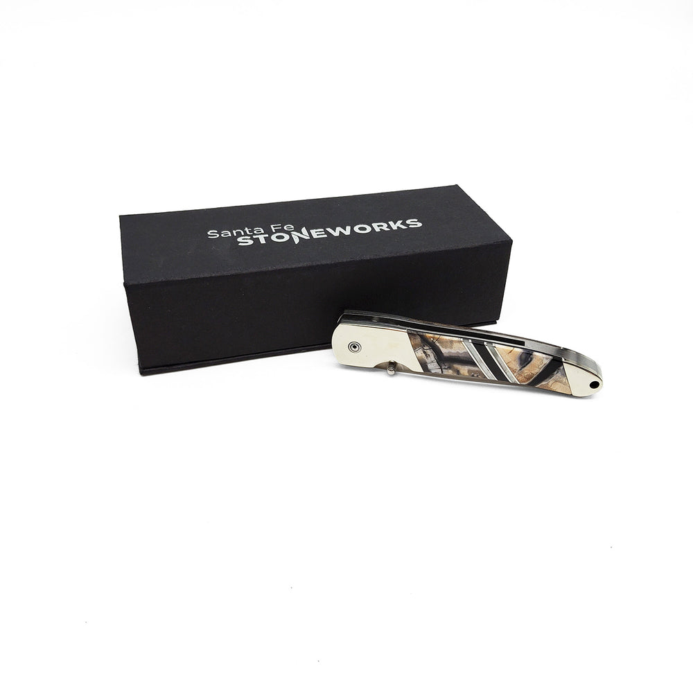 Mammoth Tusk Liner Lock Pocket Knife