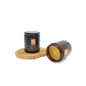 Unscented Glass Candle