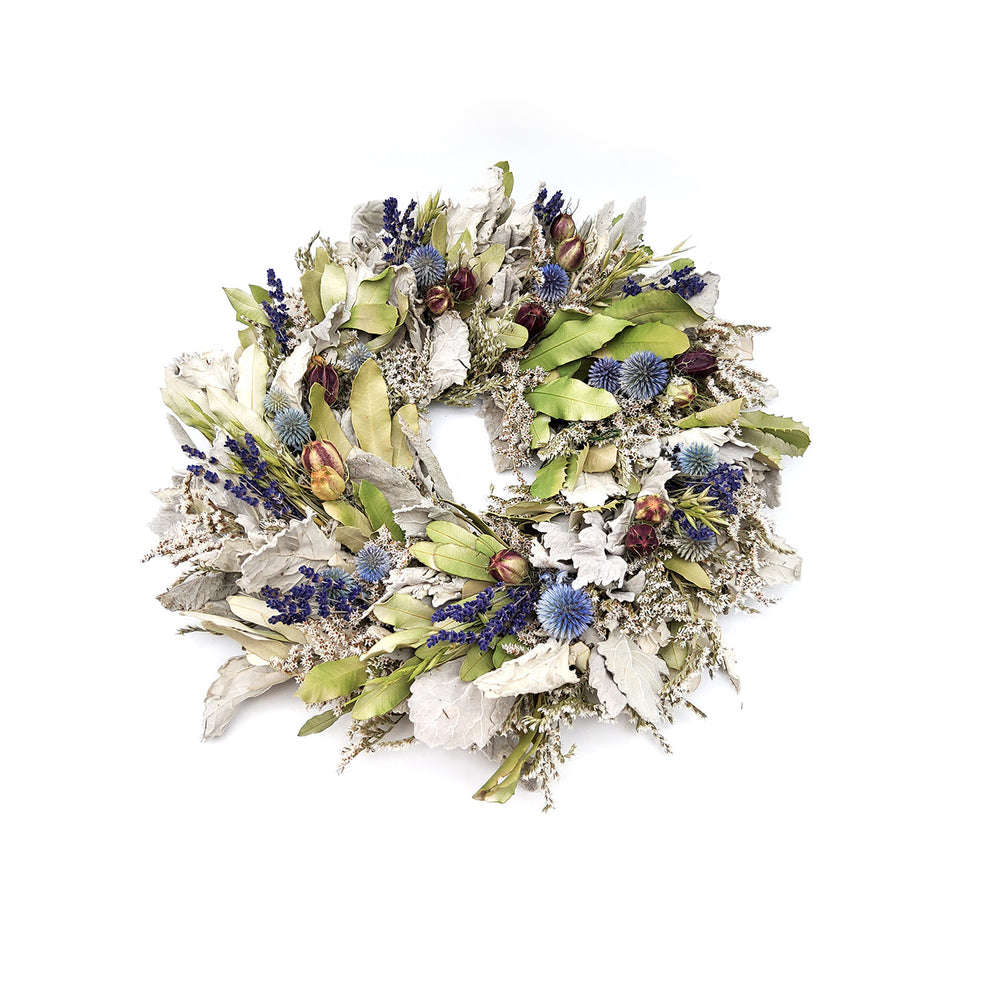 
            
                Load image into Gallery viewer, Large German Statice Wreath
            
        