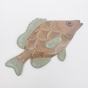 
            
                Load image into Gallery viewer, Ceramic Fish Wall Hanging
            
        