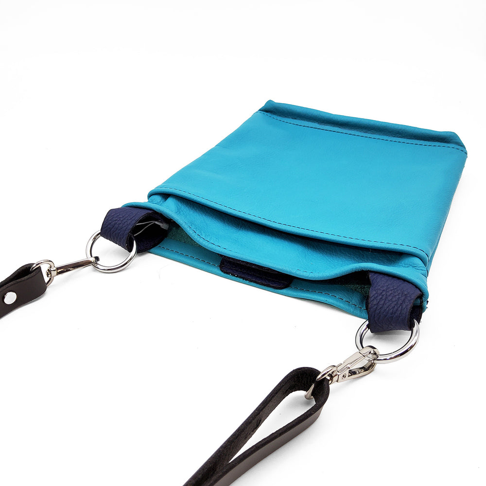 
            
                Load image into Gallery viewer, Sly Blue Mini Bucket Bag
            
        