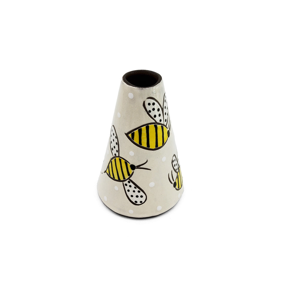 Bumblebee Cone Vase