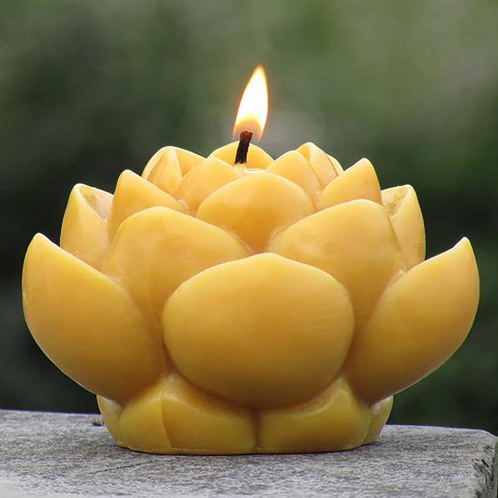 Sunbeam Candles Lotus Flower