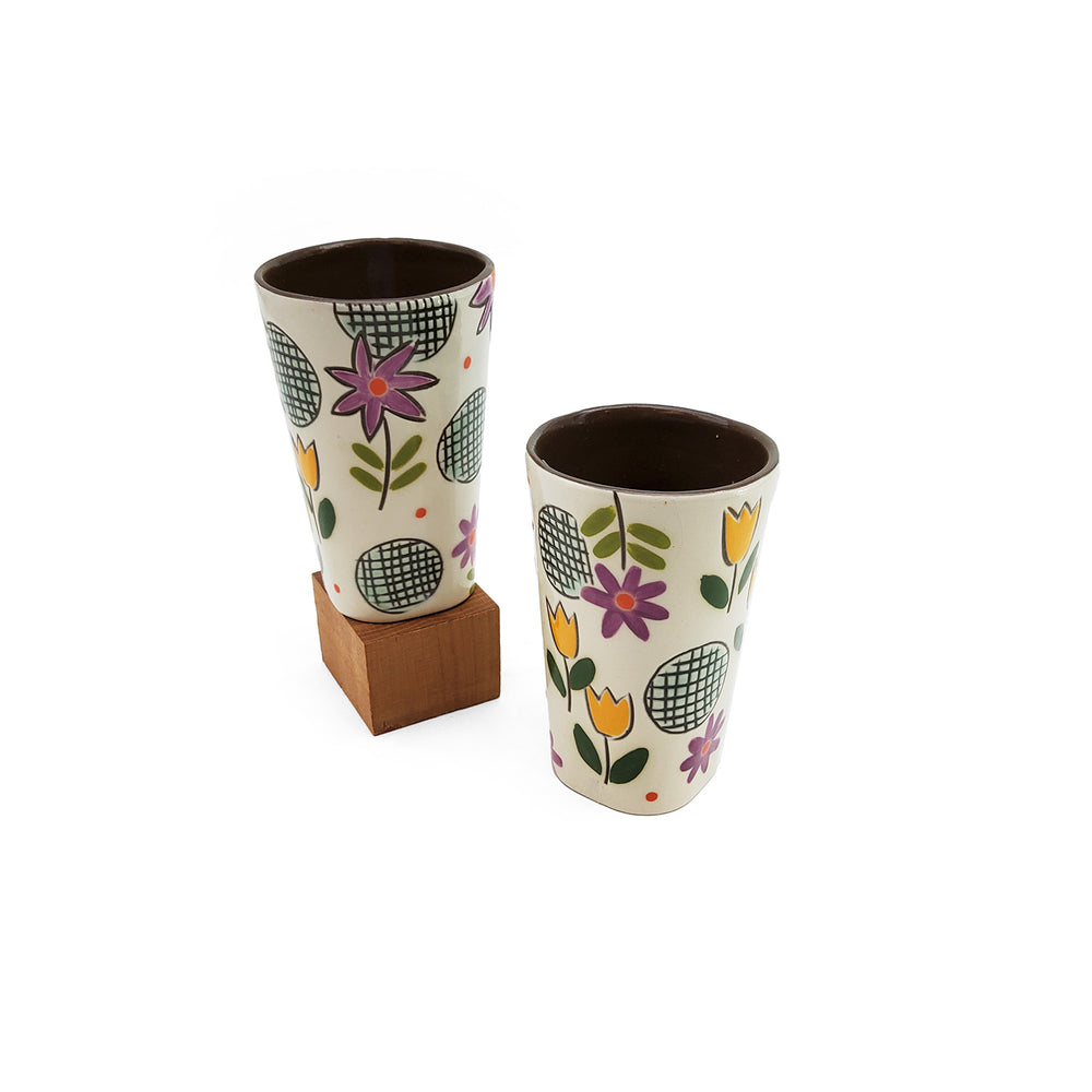 Flower Half Pint Tumbler