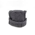 Dark Grey Pillbox Hat