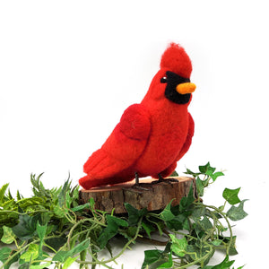 Felted Cardinal