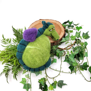 
            
                Load image into Gallery viewer, Sleepy Moon Baby Felted Dragon
            
        