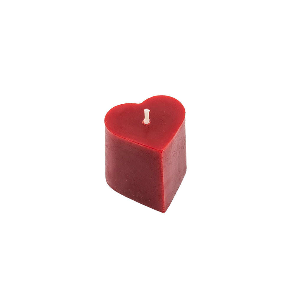 Small Red Heart Candle – Handwork Ithaca's Artist Cooperative