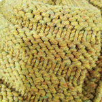 Brown Mustard Knit Hat