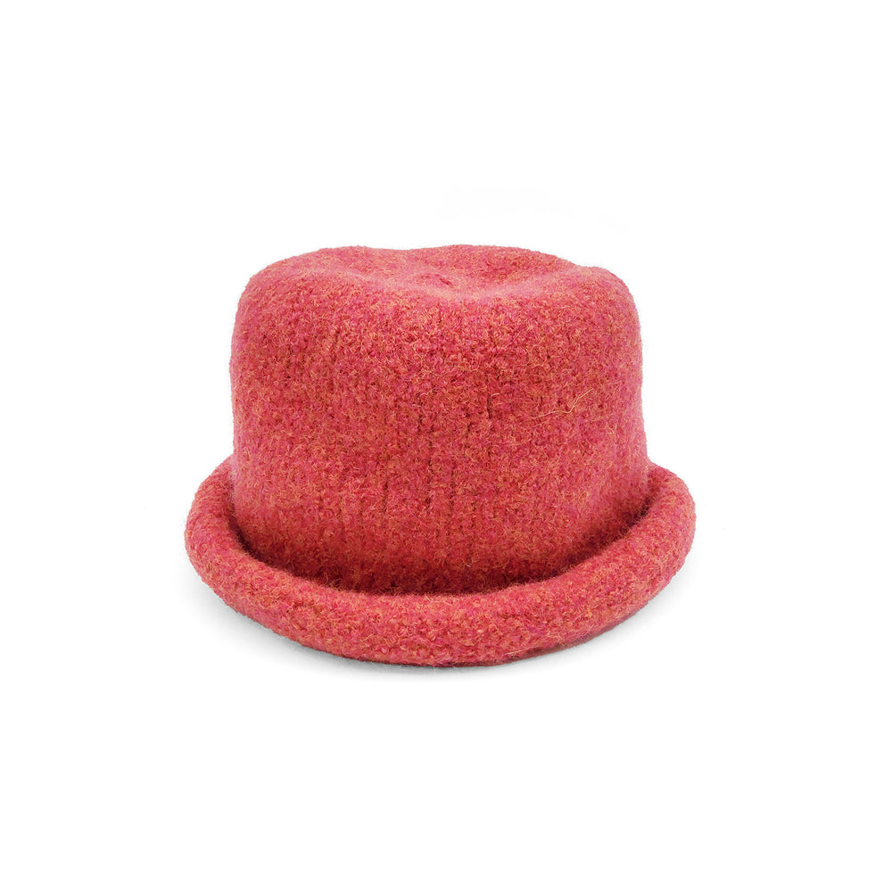 Felted Adult Pink Hat