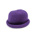 Felted Adult Purple Hat